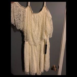 Torrid insider lace cold shoulder romper